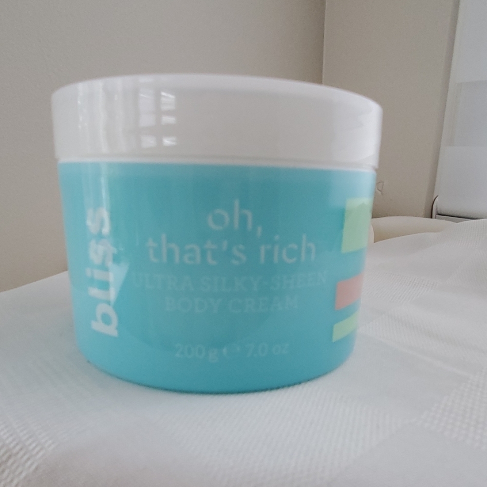 Bliss Oh, That's Rich Ultra Silky-Sheen Body Cream